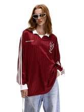 Retro Blockcore Striped Jersey Sweatshirt - COPPING THREADS - CHICISLAND
